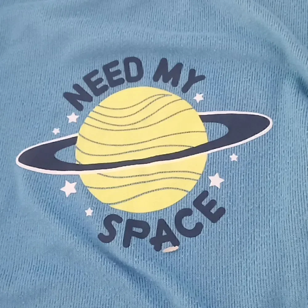 Wonder Nation space pajamas size 4 t and size 5t good condition $10 each
